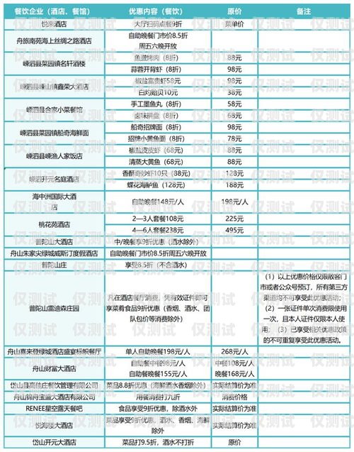 舟山電銷卡報價表舟山電銷卡報價表最新